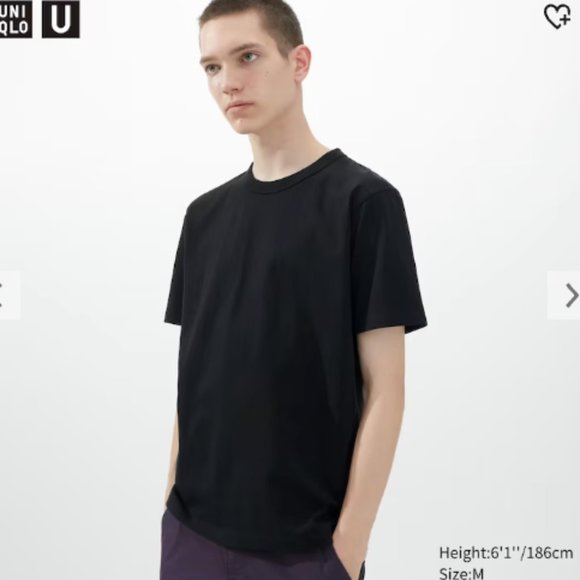 UNIQLO U CREW NECK SHORT SLEEVE T-SHIRT - Picture 2 of 2